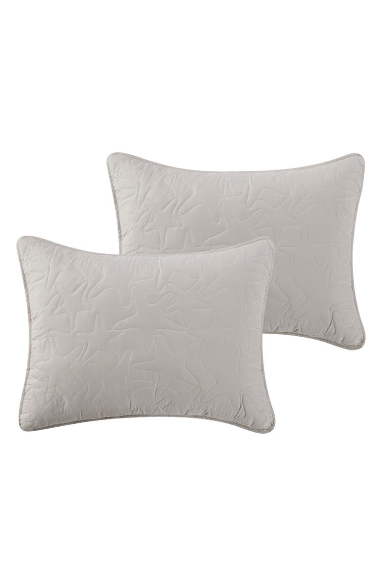 VCNY HOME Seaside Collection Sea Stars Sand Bed-in-a-Bag Quilt Set ...