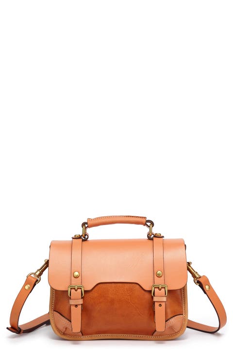 Alder Leather Mini Satchel