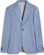 Bugatchi Wool Blend Laser Cut Blazer