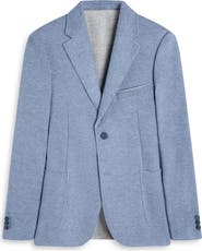 Bugatchi Wool Blend Laser Cut Blazer