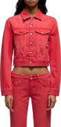 7 For All Mankind Shrunken Denim Jacket