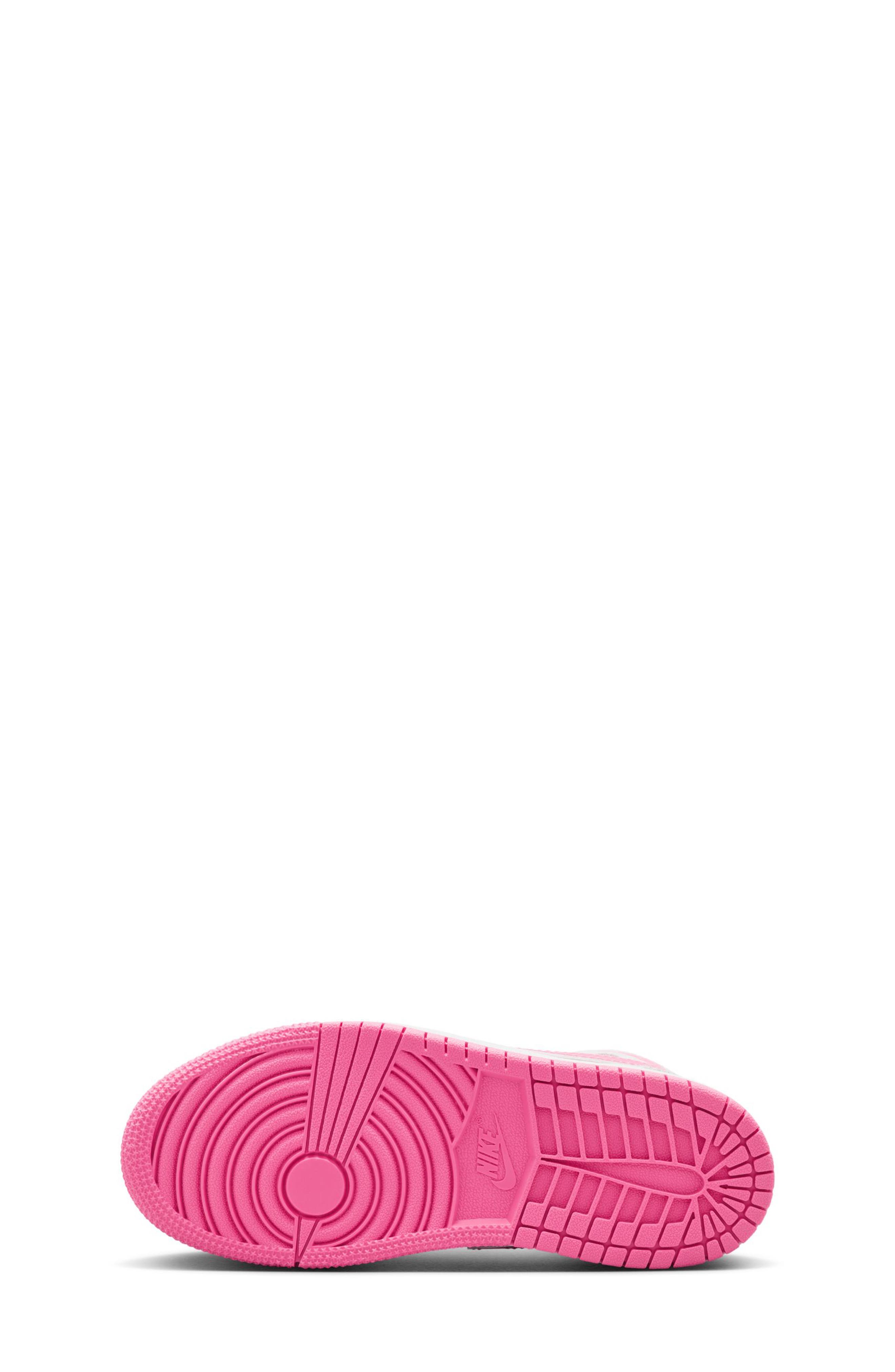 Jordan Kids' Air Jordan 1 Mid Sneaker, Alternate, color, 001 Vastgy/Pnkglw