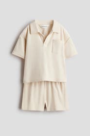 H&M 2-piece cotton terry set