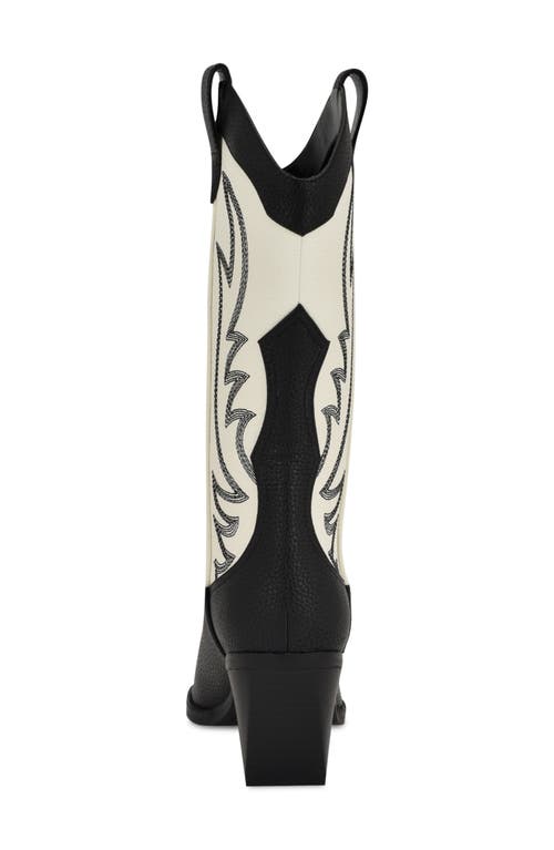 Nine West Keeks Western Boot In White