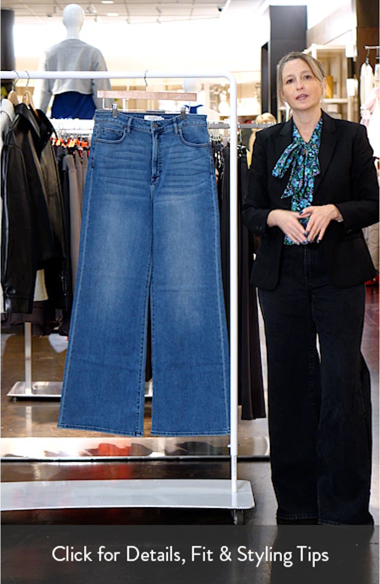 Comfort High Waist Flare Jeans, sales video thumbnail