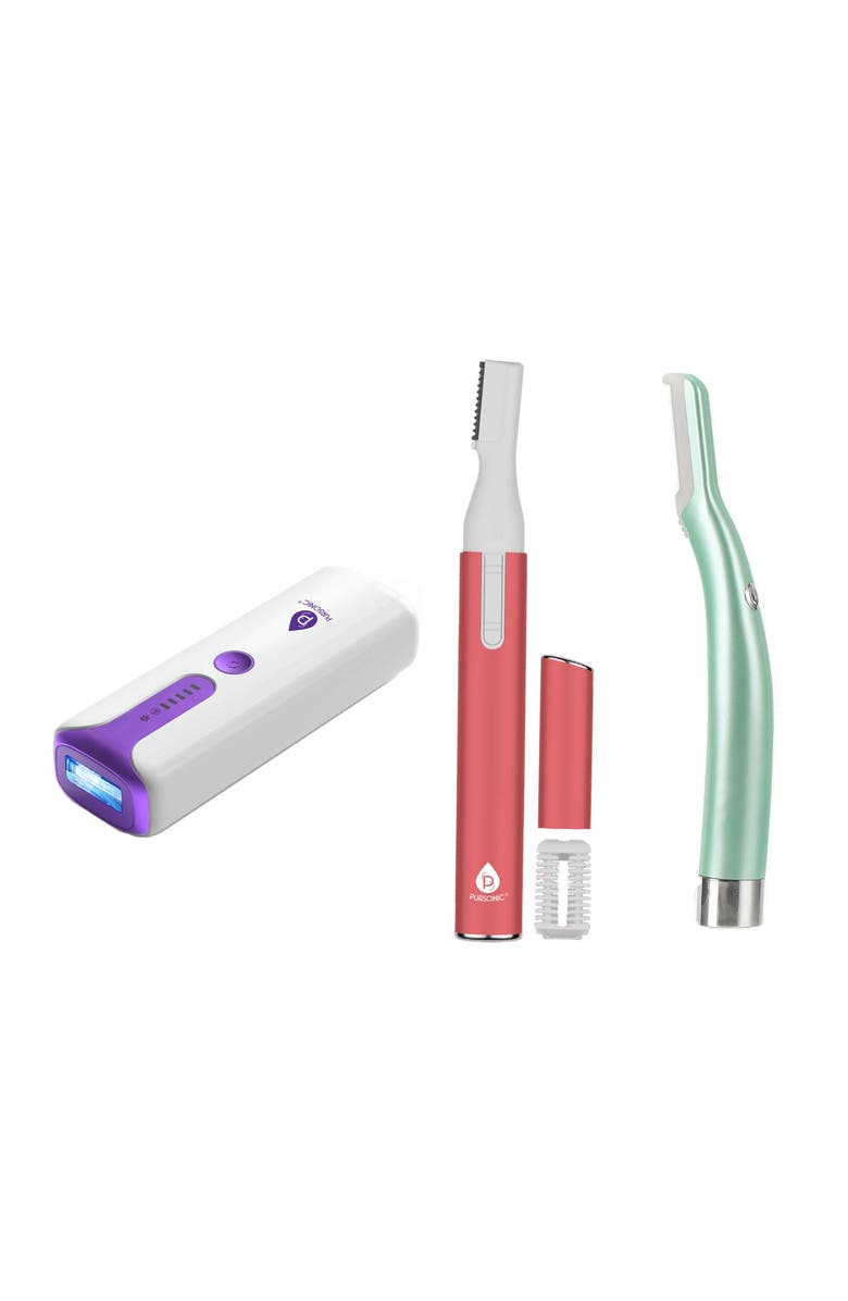 PURSONIC IPL Laser Device
Precision Grooming Set The Ultimate Smooth Skin Kit, Main, color, Multicolor