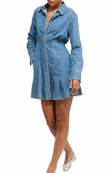 Alex Mill Camille Long Sleeve Denim Shirtdress