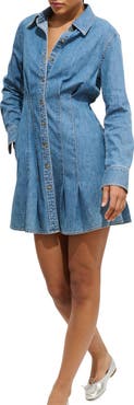 Alex Mill Camille Long Sleeve Denim Shirtdress