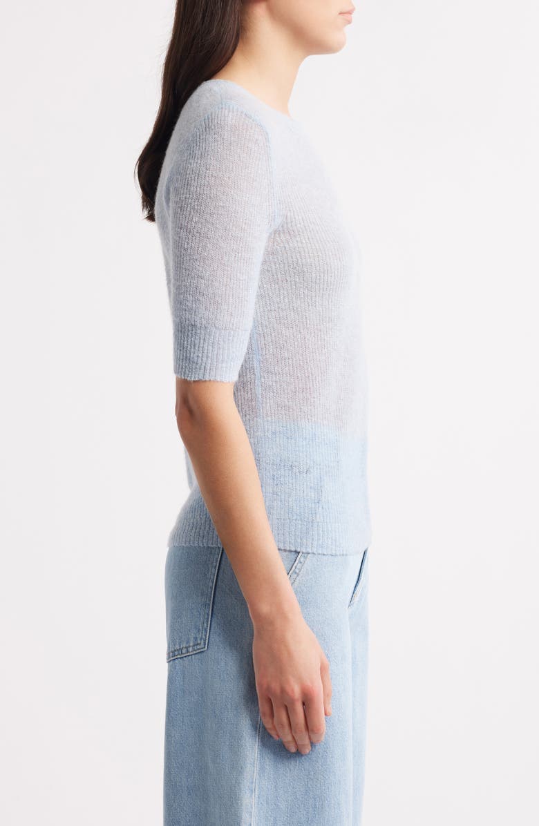 BOSS Fusionana Short Sleeve Sweater, Alternate, color,