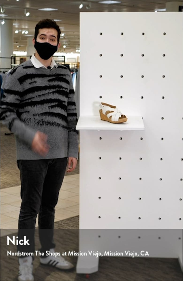 Un Capri Step Platform Wedge Sandal, sales video thumbnail