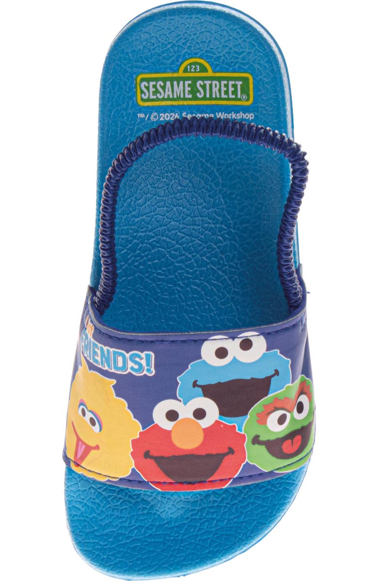 JOSMO Kids' Sesame Street<sup>®</sup> Slide Sandal, Alternate, color, Blue