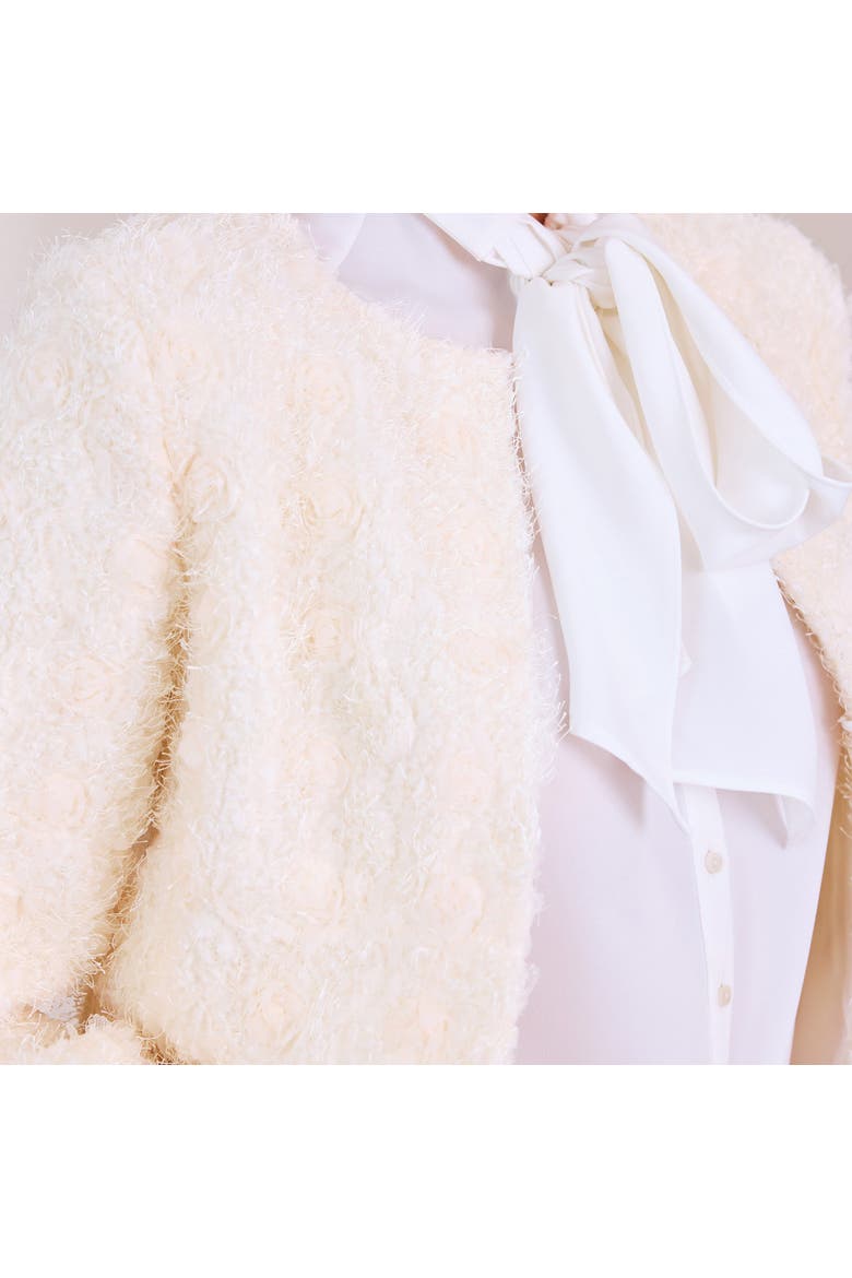 Flore Jackets, Alternate, color, Moon White