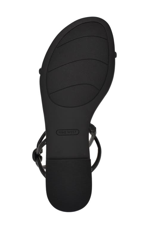 Nine West Menson Strappy Sandal In Black
