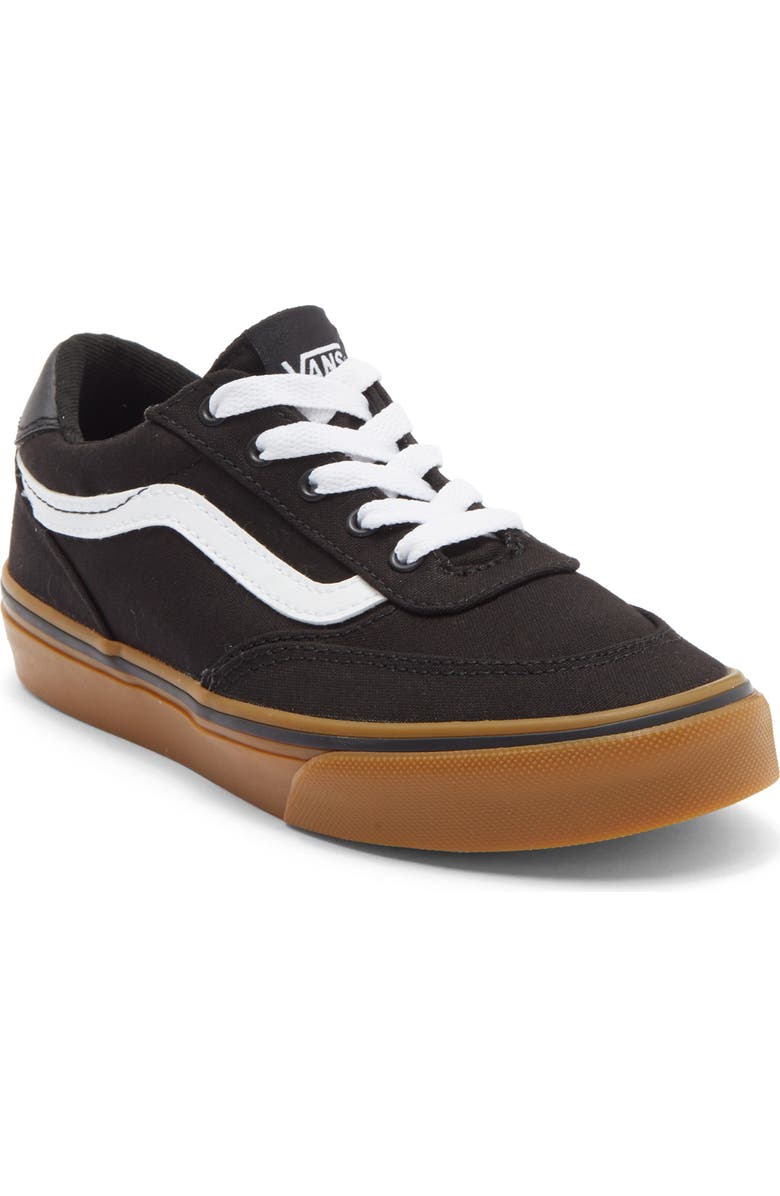 Vans Kids' Brooklyn Sneaker, Main, color, Black/Gum