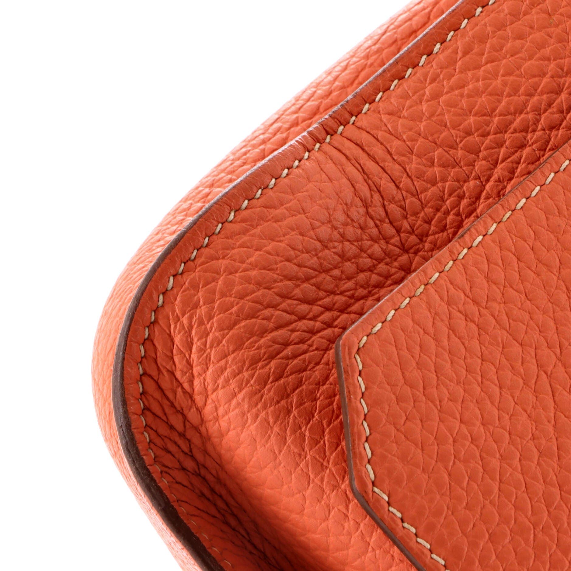 Pre-Owned Hermes Jypsiere Bag Clemence 31, Alternate, color, Crevette