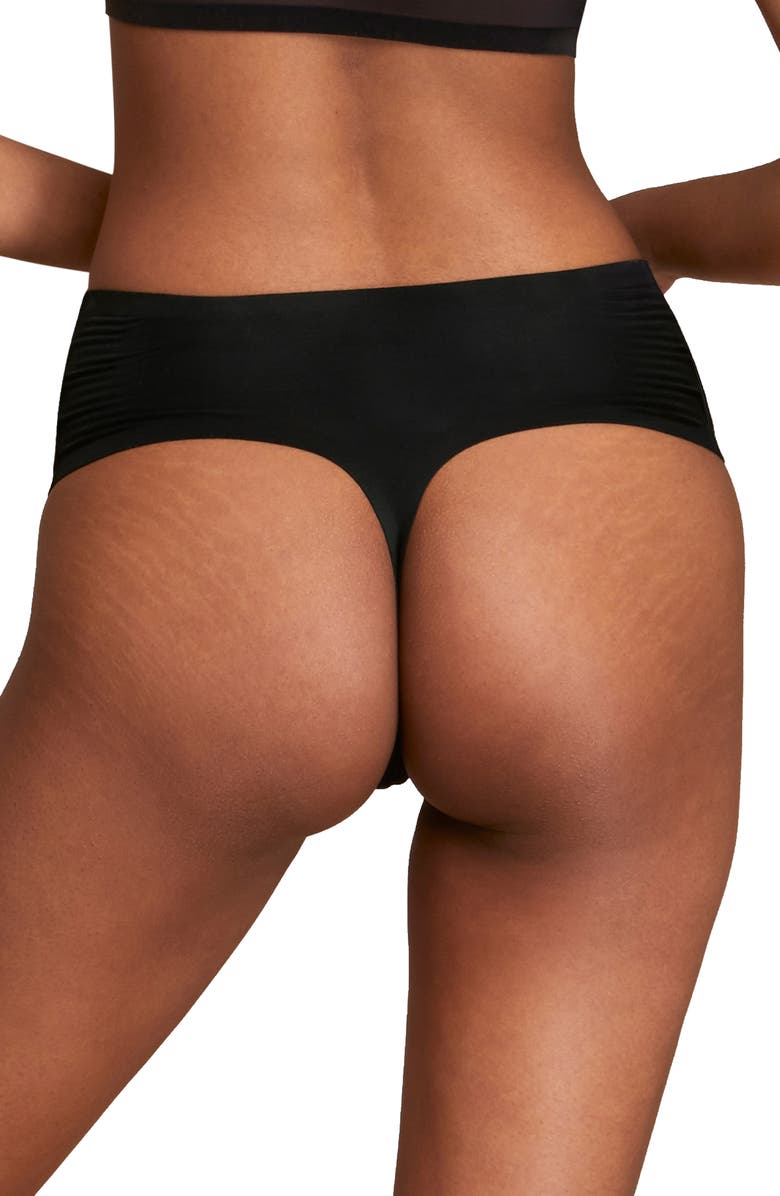 EBY Assorted 3-Pack High Waist Thongs, Alternate, color,