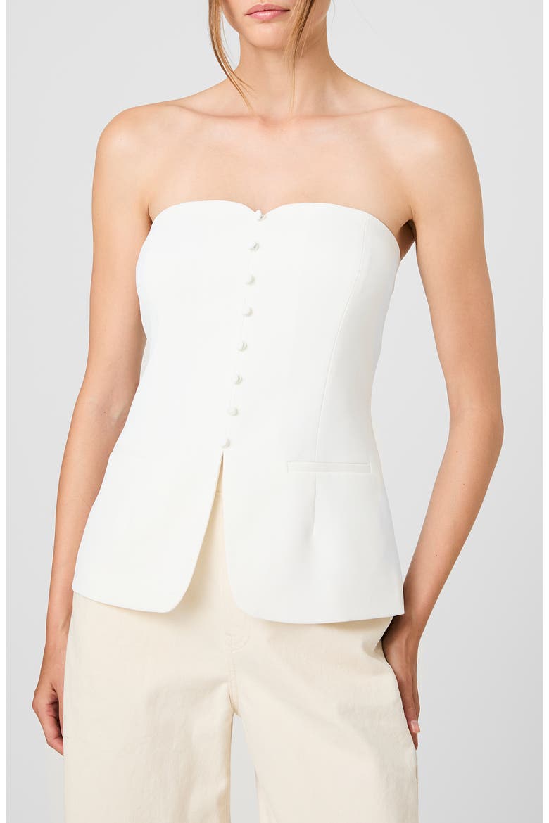 Harry Strapless Top, Main, color, SUMMER WHITE