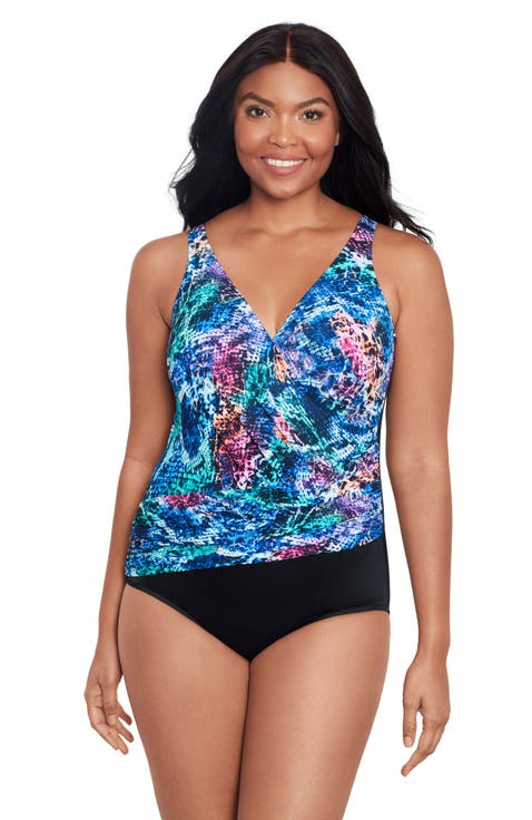 Addison Surplice One-Piece Control Swimsuit