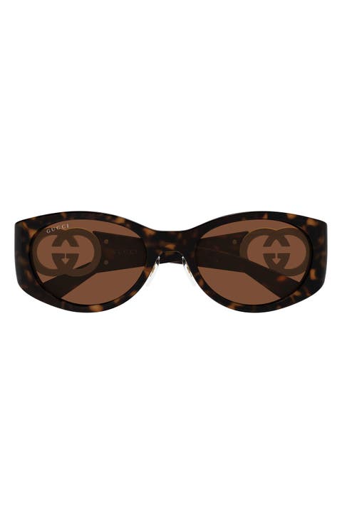 55mm Round Sunglasses