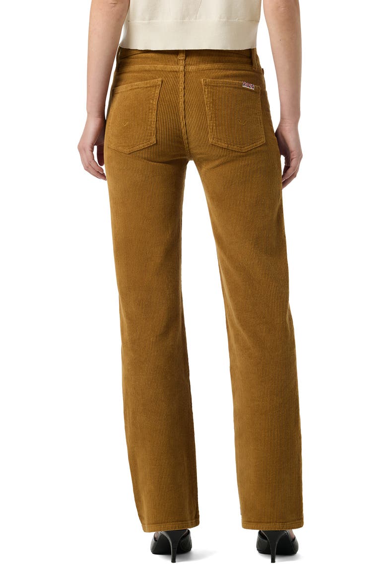 Rosalie High Waist Wide Leg Corduroy Jeans, Alternate, color, BROWN SUGAR