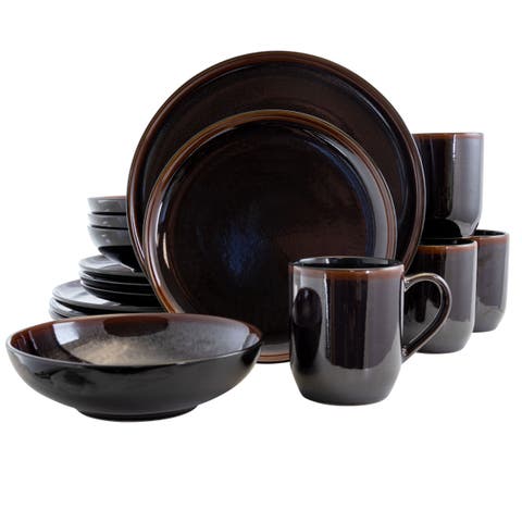 Midnight Beach 16 Piece Dinnerware Set