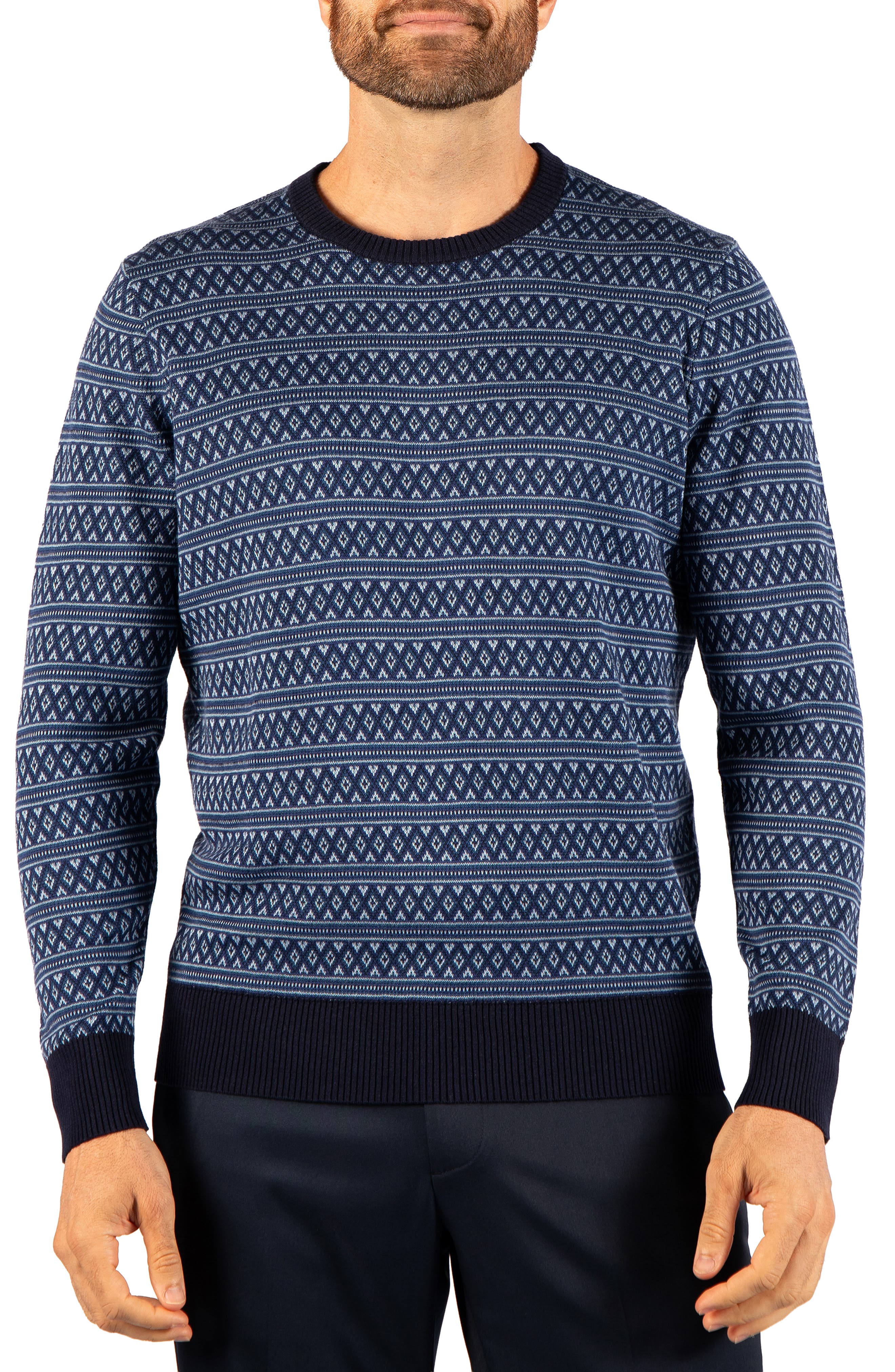 Fair Isle Crewneck Sweater