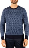 TailorByrd Fair Isle Crewneck Sweater