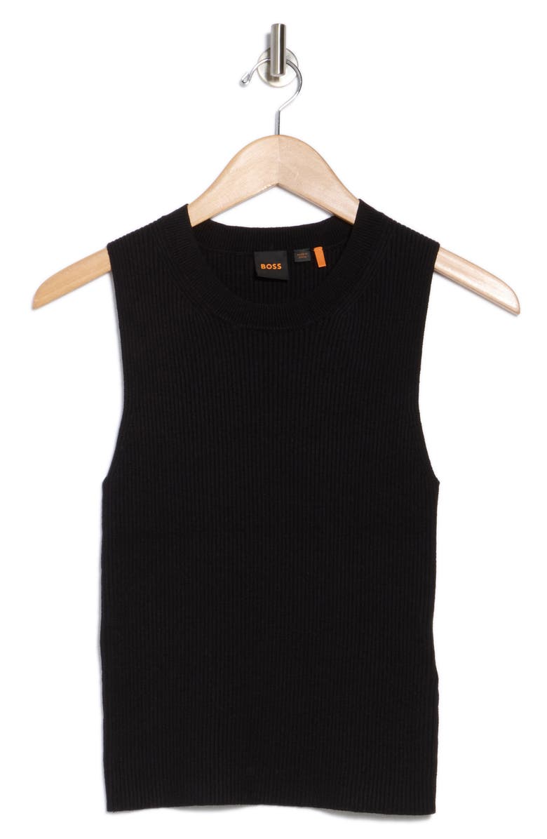 BOSS Orange Fetullina Rib Tank, Alternate, color, 