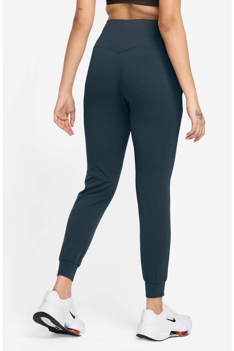 Zenvy Dri-FIT High-Waisted Joggers, Alternate, color, ARMORY NAVY/ BLACK