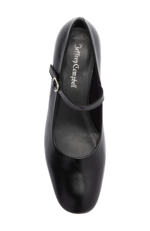 Jeffrey Campbell Top Class Mary Jane Pump In Black