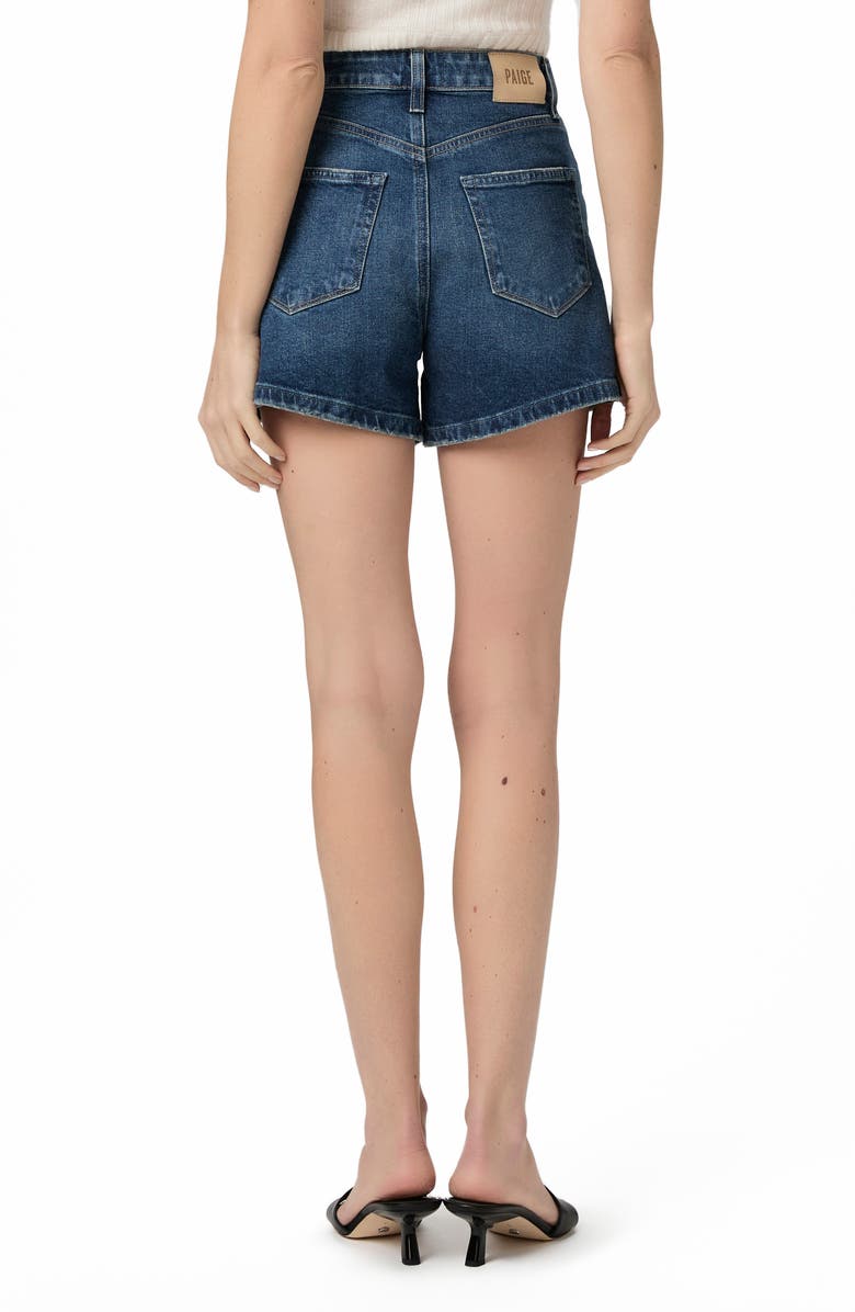 PAIGE Dani Ultra High Waist Denim Shorts, Alternate, color, Sweet Dream