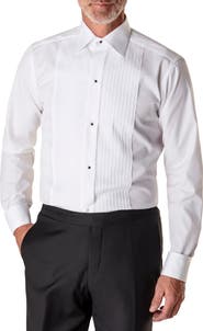 Eton Slim Fit Pleated Bib Tuxedo Shirt
