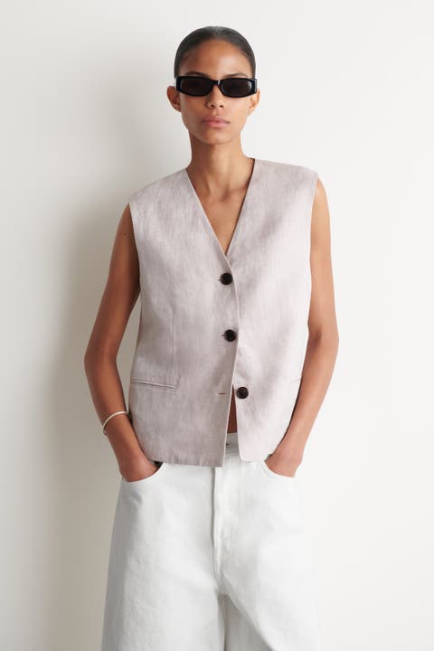 Linen Vest