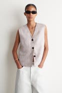 COS Linen Vest