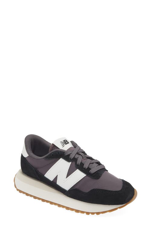 New Balance 237 Sneaker In Black