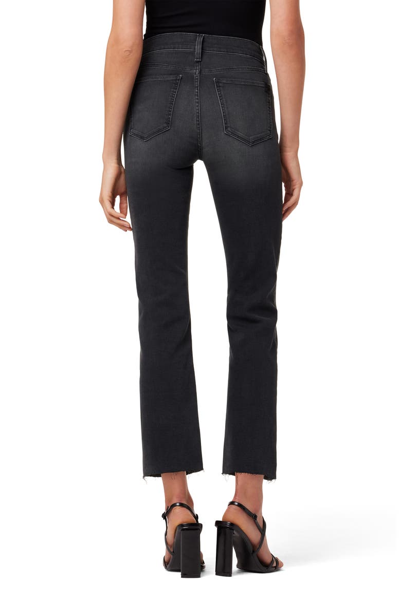 The Callie Raw Hem Crop Bootcut Jeans, Alternate, color, DELPHINE