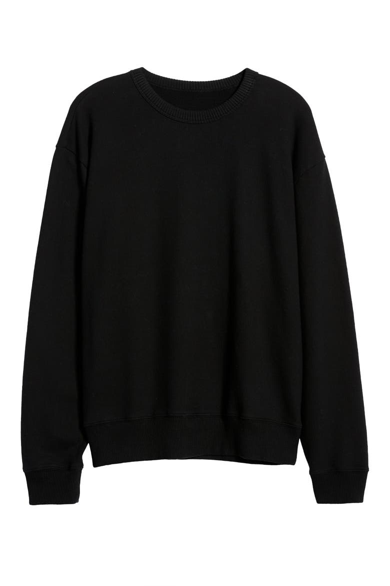Arc Sweatshirt, Alternate, color, TRUE BLACK