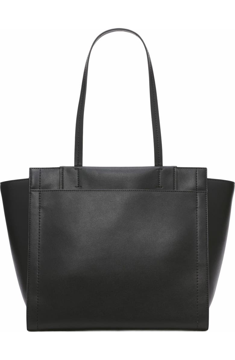 DKNY Pax Large Tote Bag, Alternate, color, Black/Silver