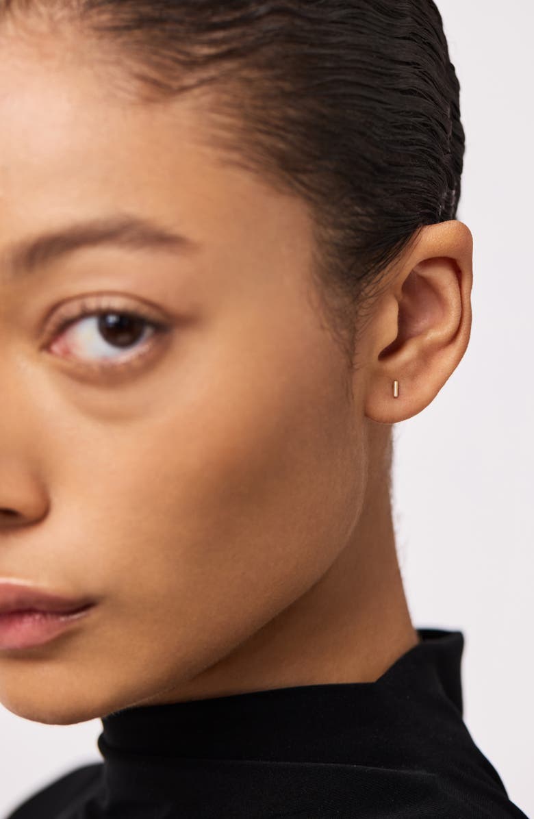 Ana Luisa Gold Stud Earrings - Bar Studs, Alternate, color, Gold