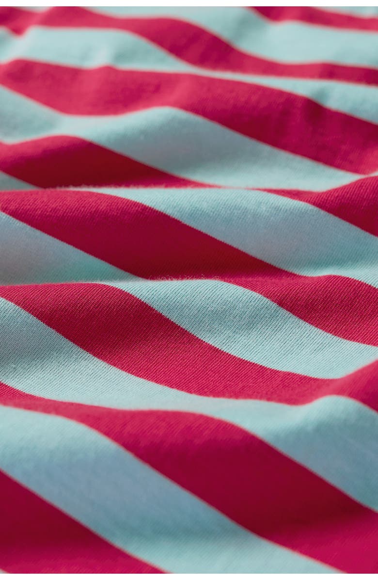 Seasalt Cornwall Sailor Stripe Organic Cotton T-Shirt, Alternate, color, Scallion Raspberry
