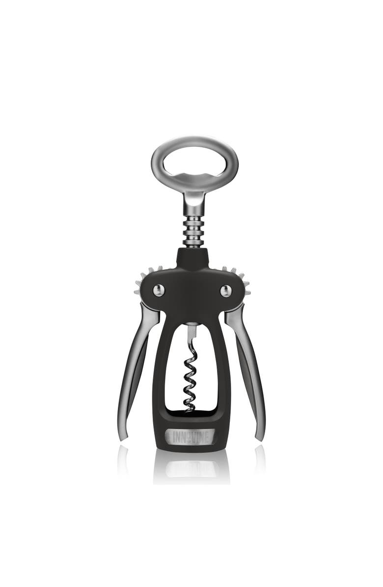 Innovine Double Lever Corkscrew, Main, color, Grey