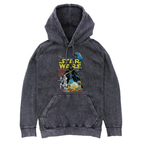 Men's Star Wars Galactic Battle  Pull Over Hoodie