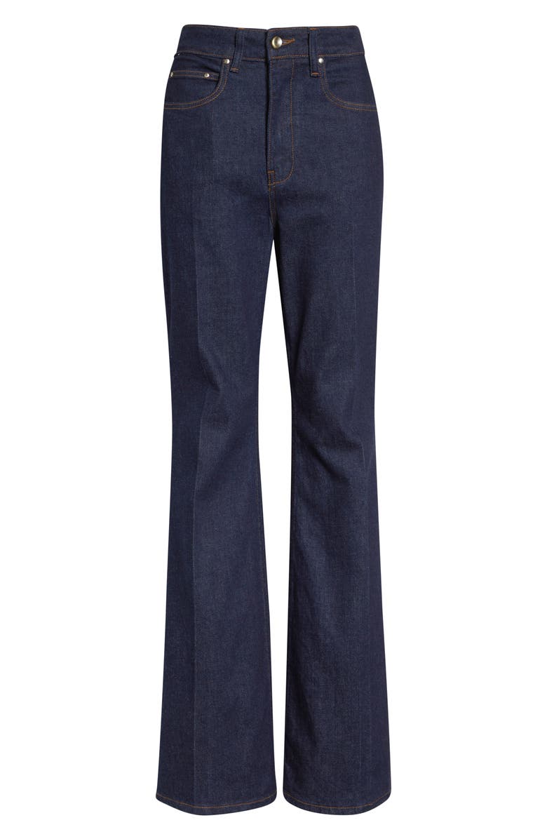 OSSOU Spur High Waist Bootcut Jeans, Alternate, color, Sable Wash