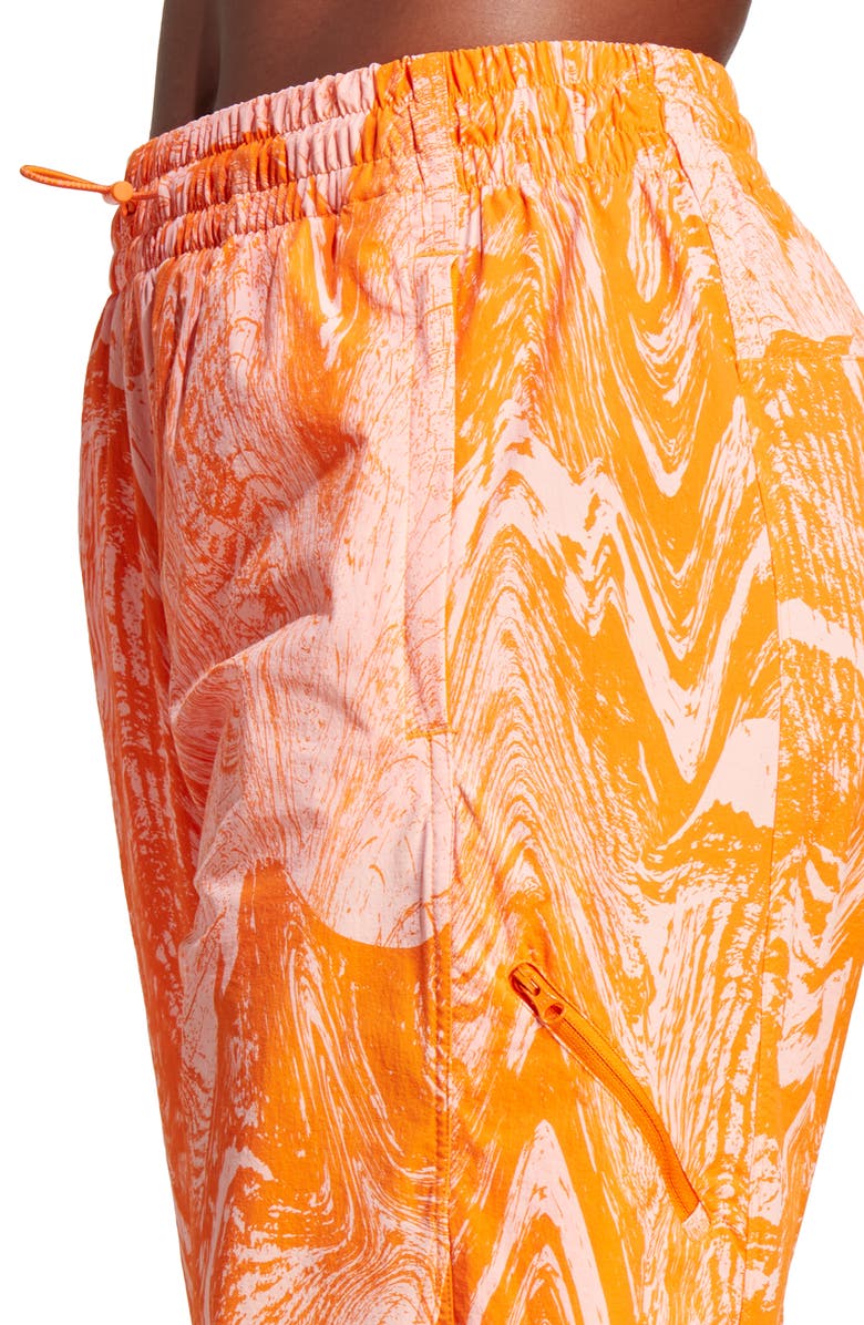 adidas by Stella McCartney Water Repellent Track Pants, Alternate, color, Light Flash Red