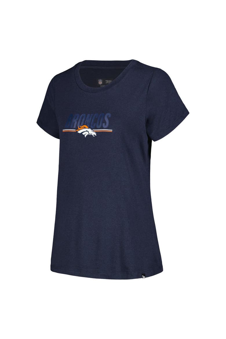 Women's New Era Navy Denver Broncos 2023 NFL Training Camp T-Shirt, Alternate, color, Navy