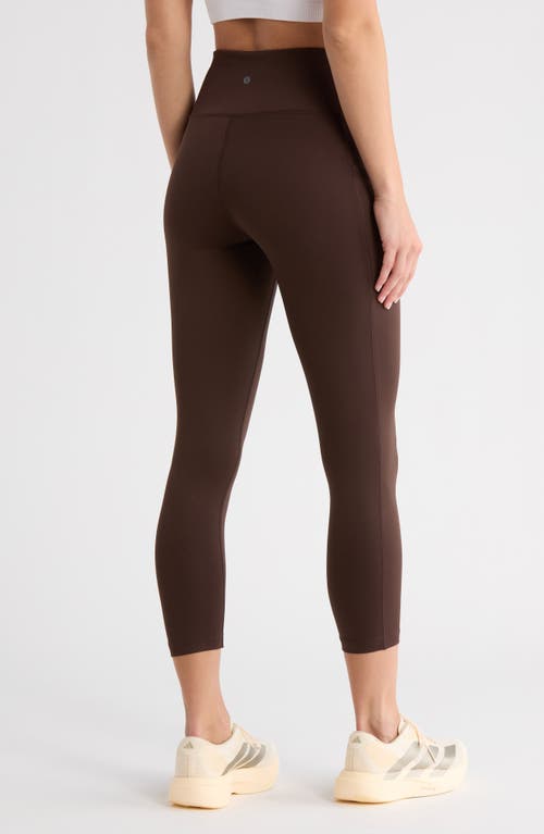 Layer 8 Bliss 7/8 Leggings In Brown