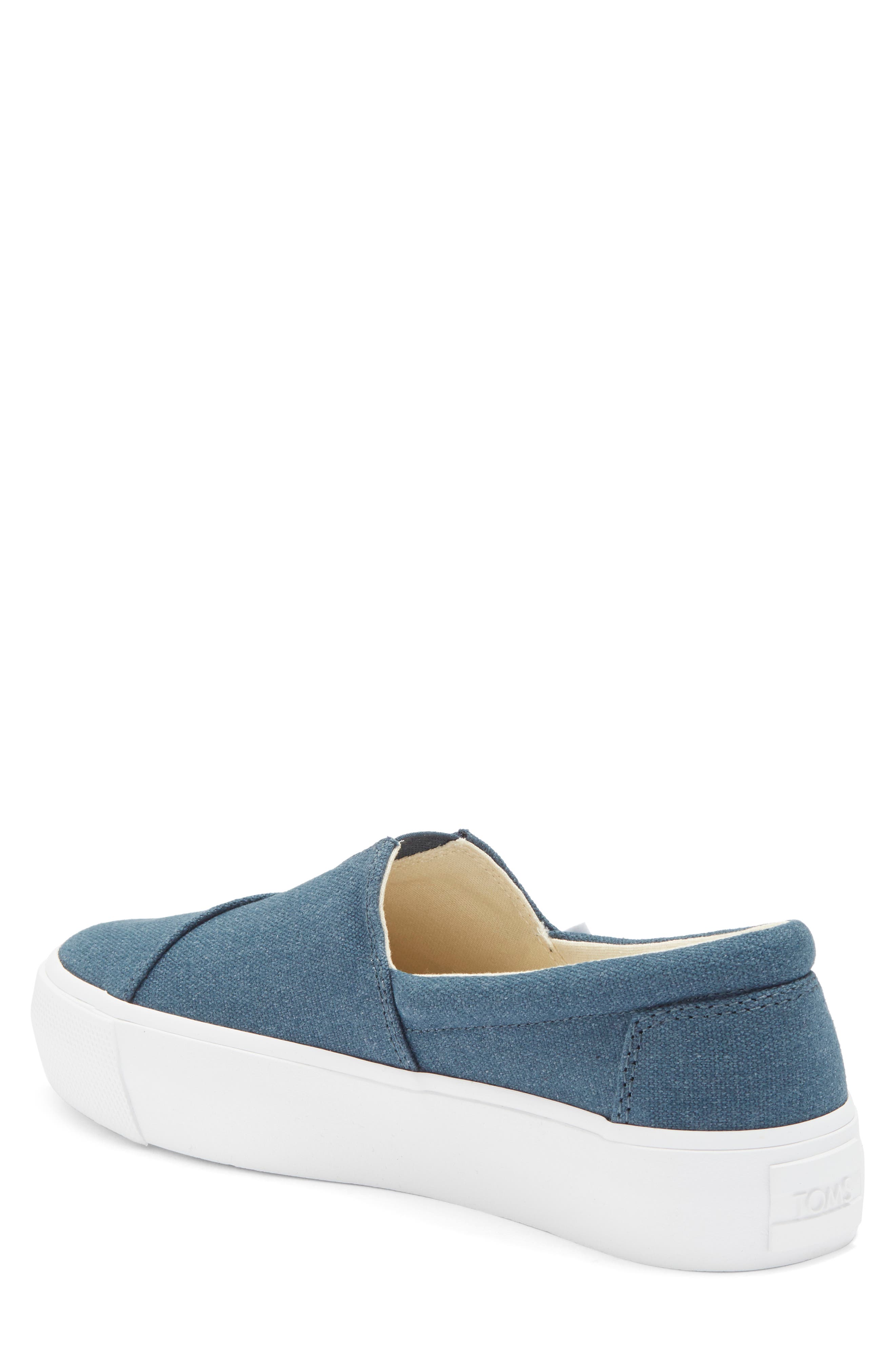 TOMS Fenix Platform Slip-On Sneaker, Alternate, color, 