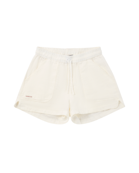 3.5incher Safari Linen Shorts Womens
