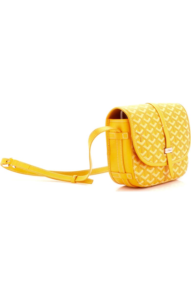 Pre-Owned Goyard Belvedere II Messenger Bag Coated Canvas PM, Alternate, color, Yellow