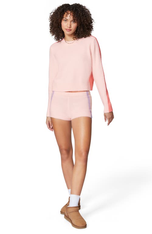 Florence By Mills Colorblock Tipped Sweater In Ballerina